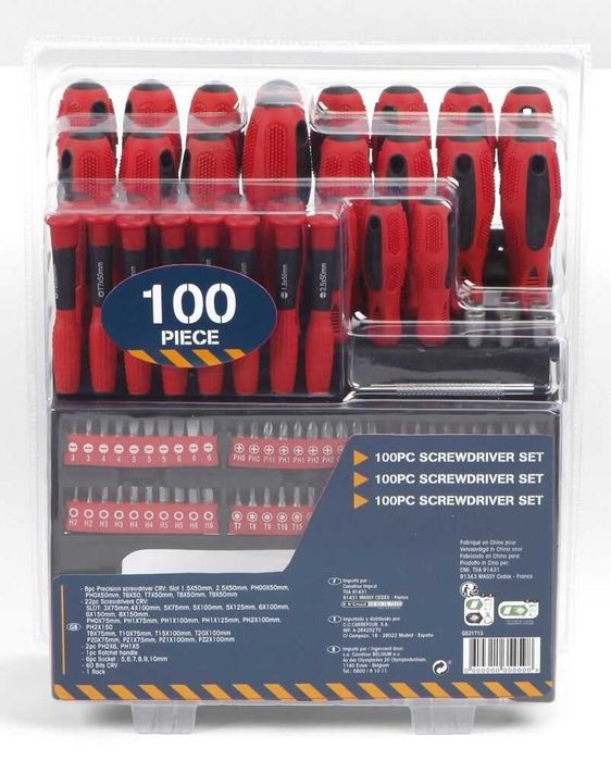 Vand Set surubelnite, tubulare si biti 100 bucati NOU Pret 150 Lei