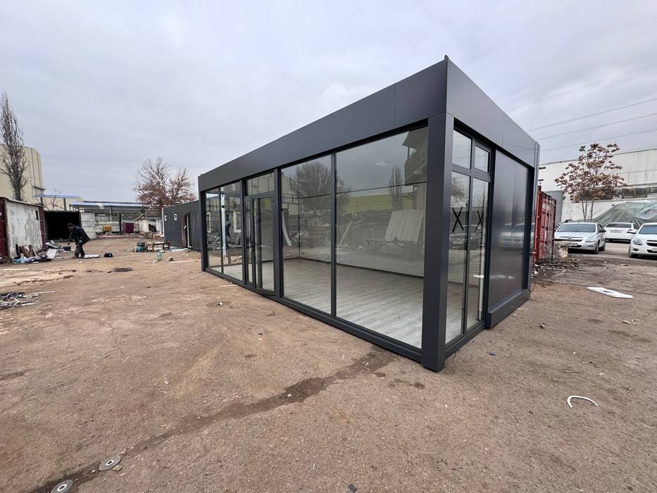 Офис продаж контейнер жилые бытовки Kanteyner Magazin Ofis