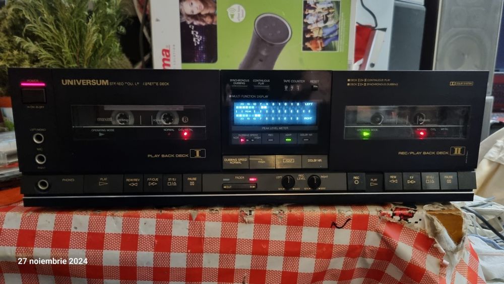 Deck dublu  vintage Universum,Grundig Finearts