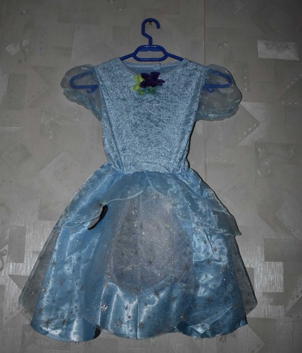 Costum carnaval serbare halloween printesa de gheata fulg