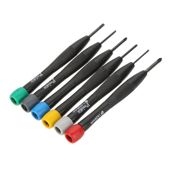 Trusa Surubelnite, 6 Piese de Precizitie, pentru Reparatii Telefoane