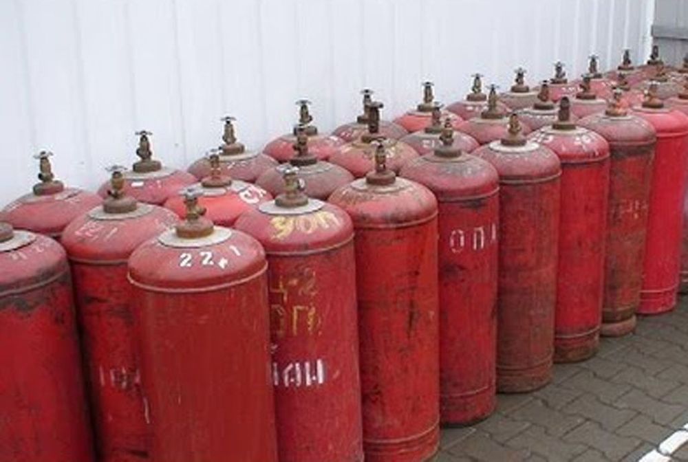 Распродажа газовых баллонов