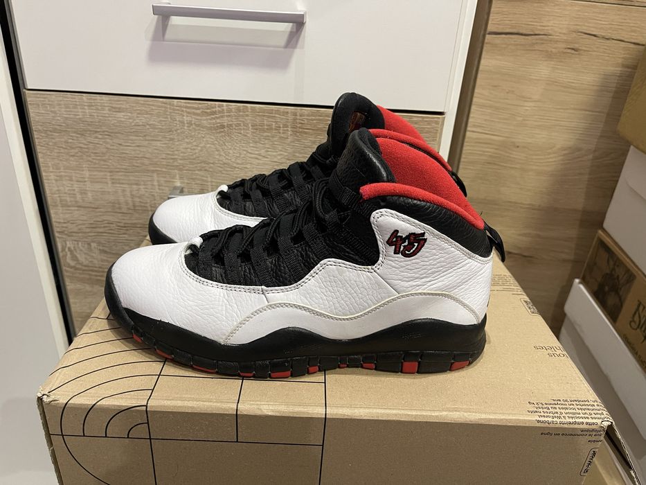 Nike Air Jordan 10 Retro Double Nickel Chicago Bulls маратонки Adidas