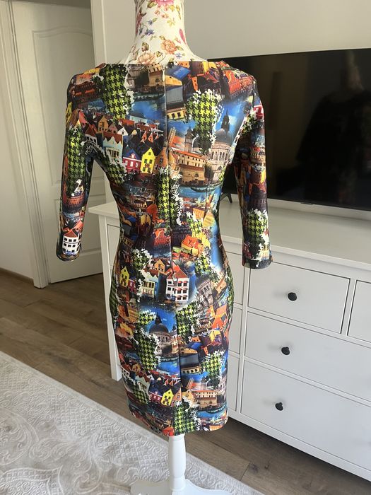 Rochie cu imprimeu oraș