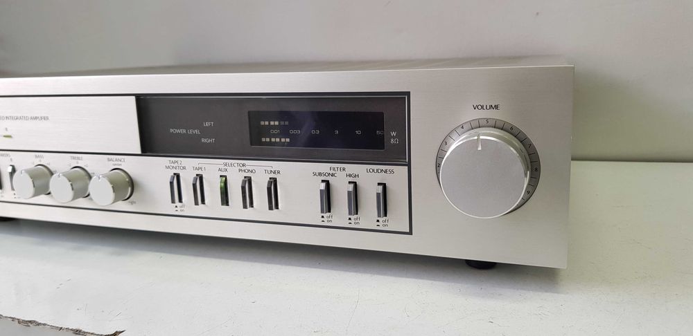 Mitsubishi DA U 640 statie stereo amplificator TOP muzica