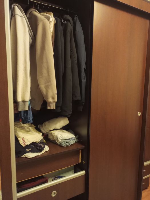 Dulap, dressing cu uși glisante 200 cm