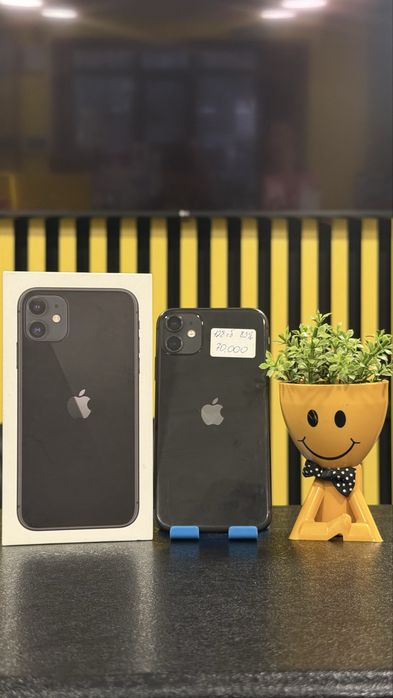 Iphone 11, 128GB 83% акб, Kaspi 0-0-24