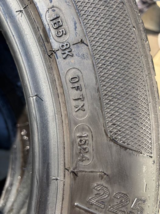 Гуми като нови 225/55 R17 dot2024