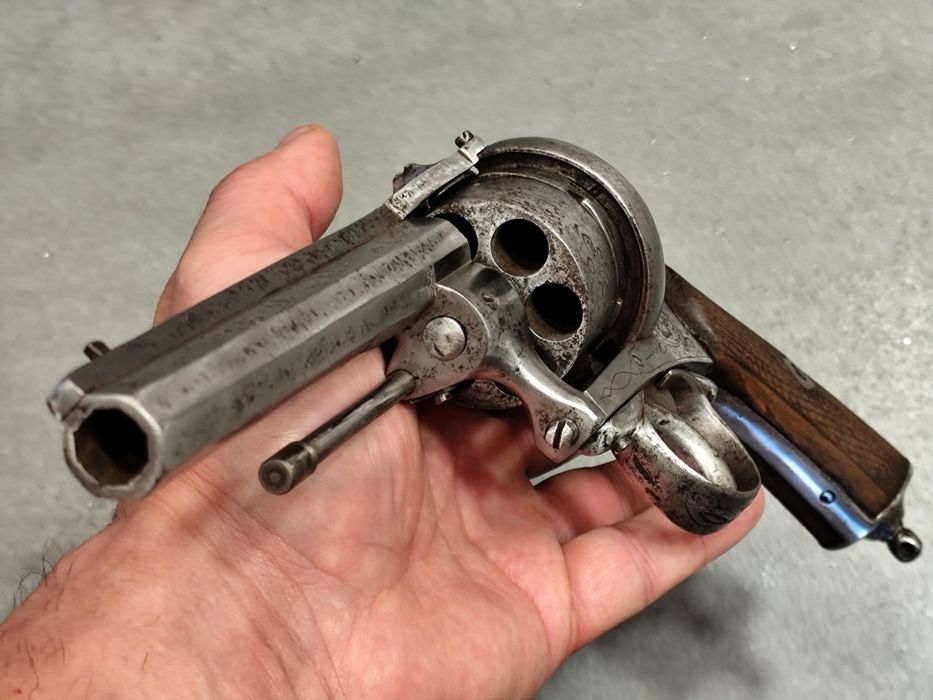 Lefaucheux 1860 / Офицерски Револвер / Пищов