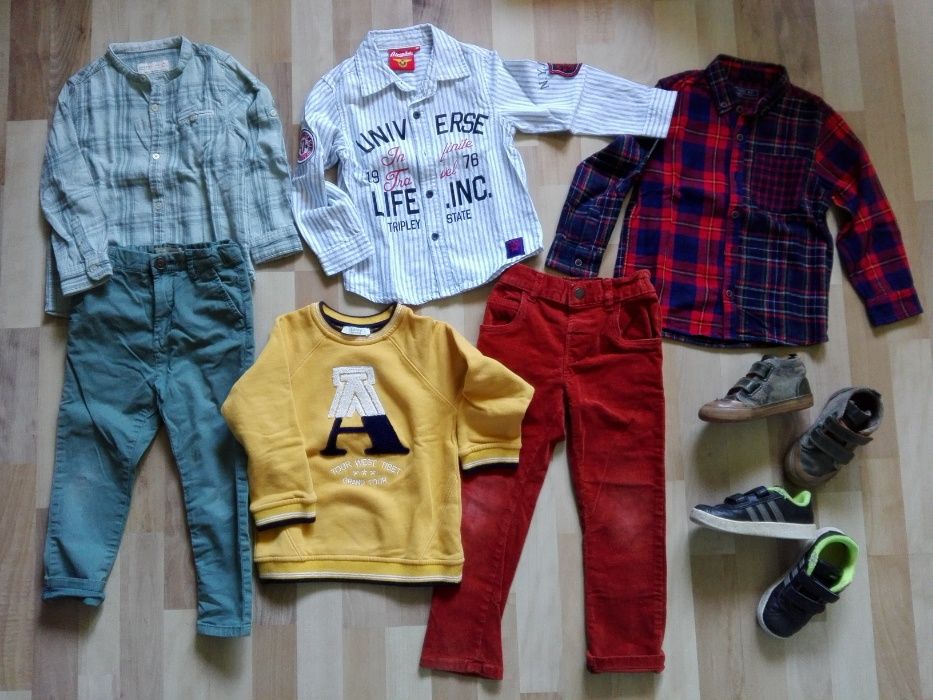 3-4г_*Zara*Next*H&M* ризи, блузи, пижами+26-27н ботуши, обувки, пантоф