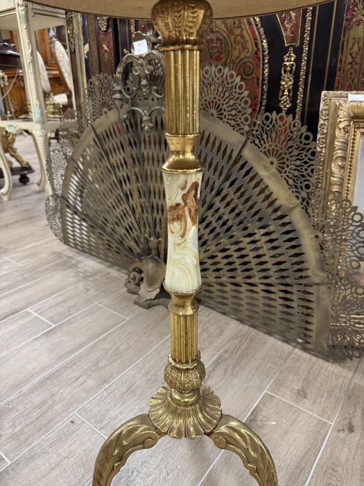 Masuta din bronz si onix