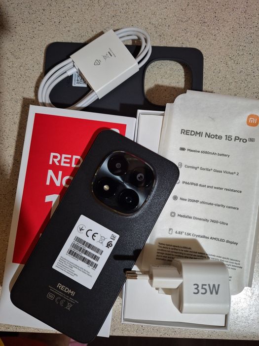 Redmi Note 15 pro 5G. Nou. Pret fix!