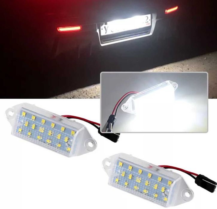Лед светлини за регистрационния номер за Mitsubishi Мицубиши LED