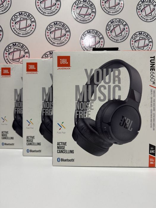 JBL Tune 660NC - BT - ANC - Nou - Sigilat - Garantie