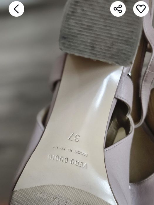 Туфли кожаные, лаковые 37р