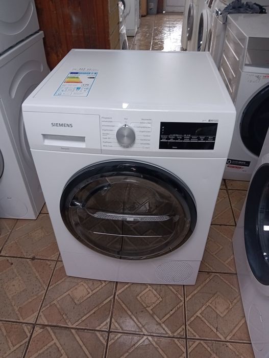 Уникална сушилня с термопомпа Сименс Siemens IQ 500 A+++ 8кг 2 години