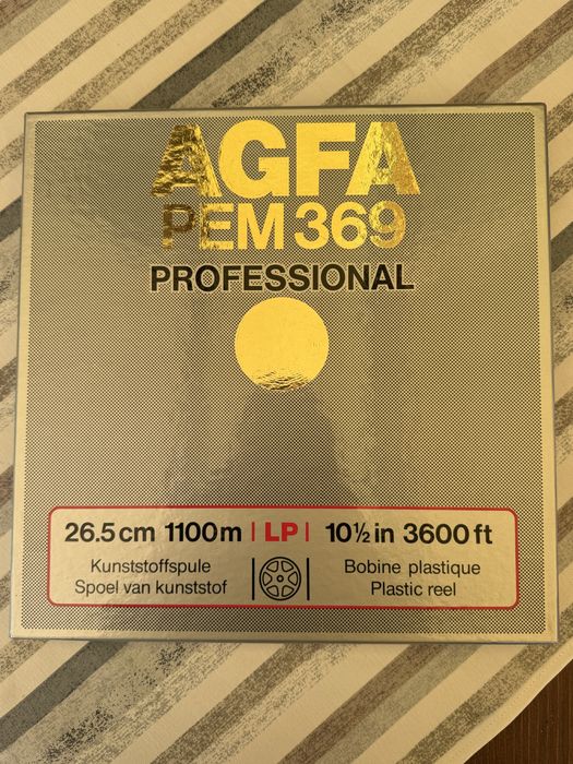 Магнетофонна лента Agfa pem 369