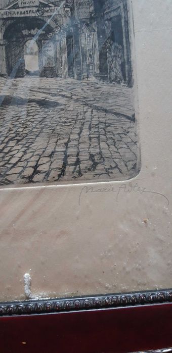 Tablou grafica Marie Adler, Austria