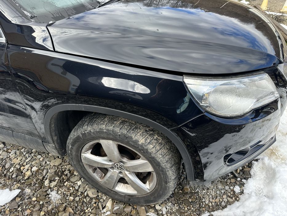 Fata completa Vw Tiguan 2009 lc9x capota bara far aripa trager