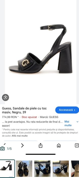 Sandale Guess măr 38