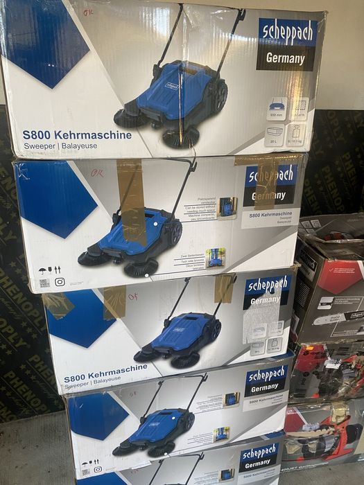 Механична метла Scheppach