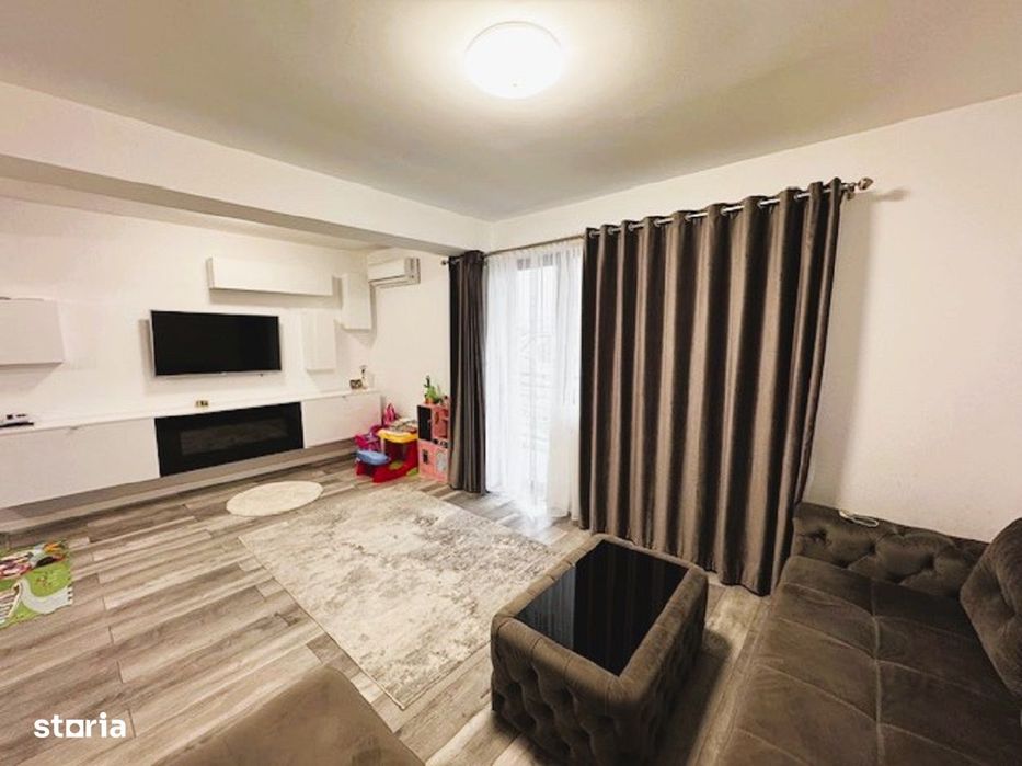 Apartament 2 cam etaj 2 sup 65,8 mobilat si utilat BLOC NOU+PARCARE