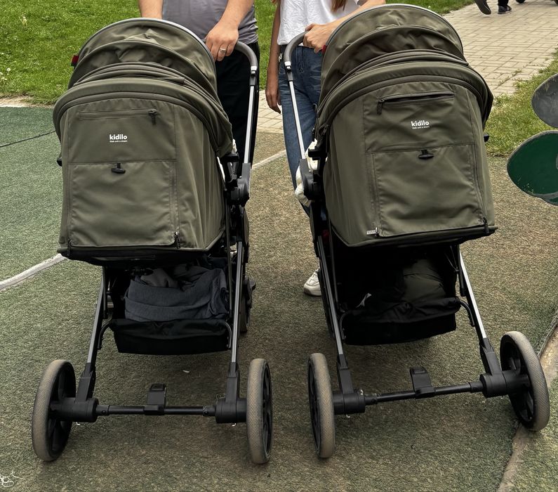 Продам две одинаковые коляски kidilo