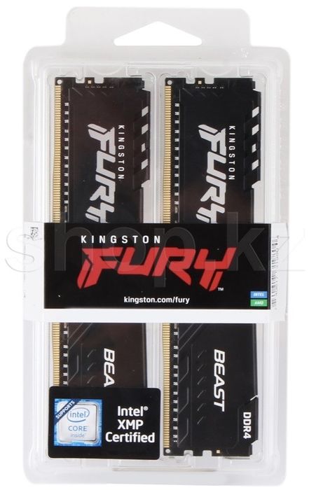 Kingston Fury Beast, 2x16Gb Kit