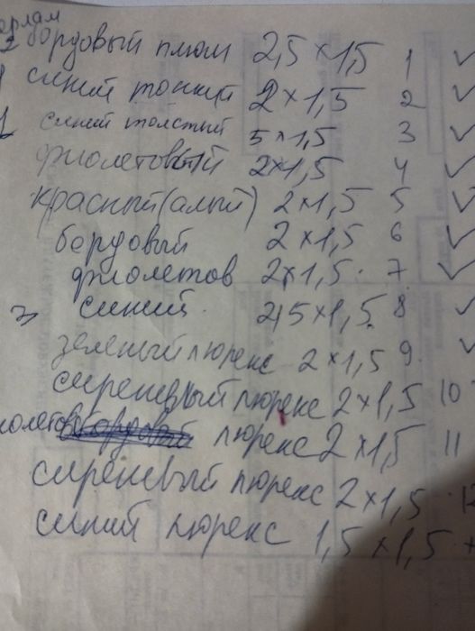 Плюш ткани новый отрезы