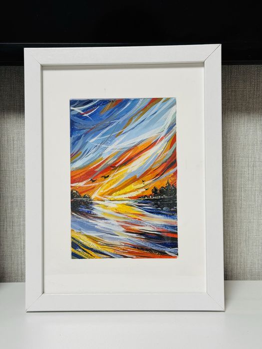 Картины акварель А4 подарок