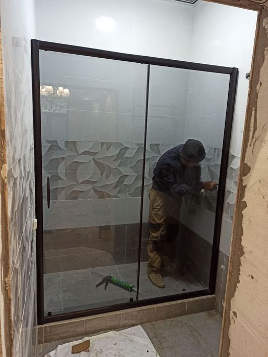 Душевой кабины из стекло стеклянные перегородки, раздвижные двери 10