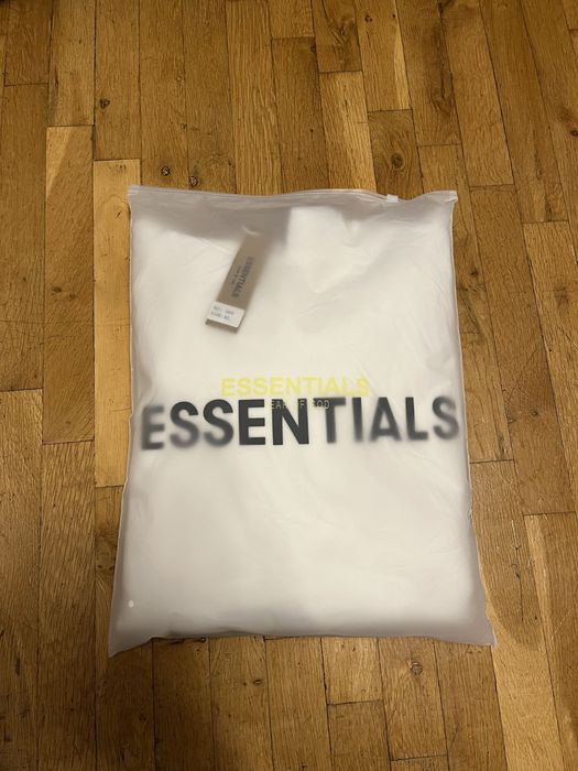 Essentials бяло и черно худи