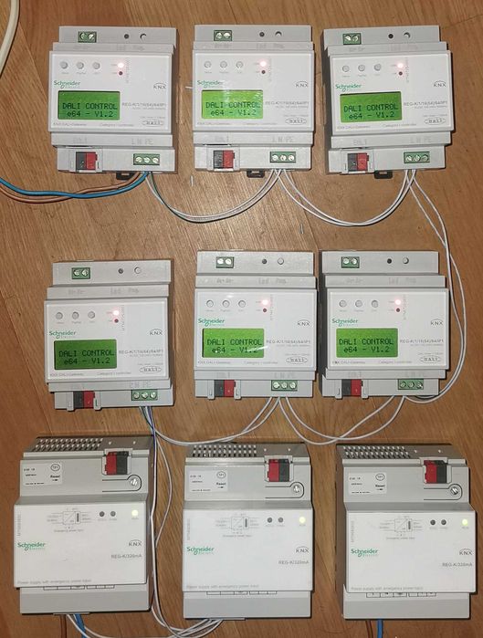Schneider module-componente sistem KNX DALI-Gateway