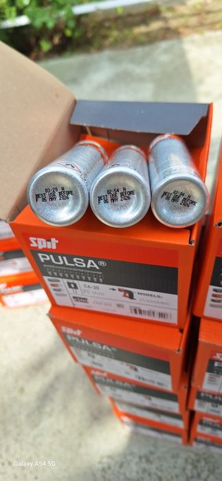 Cuie pulsa spit cu tot cu gaz