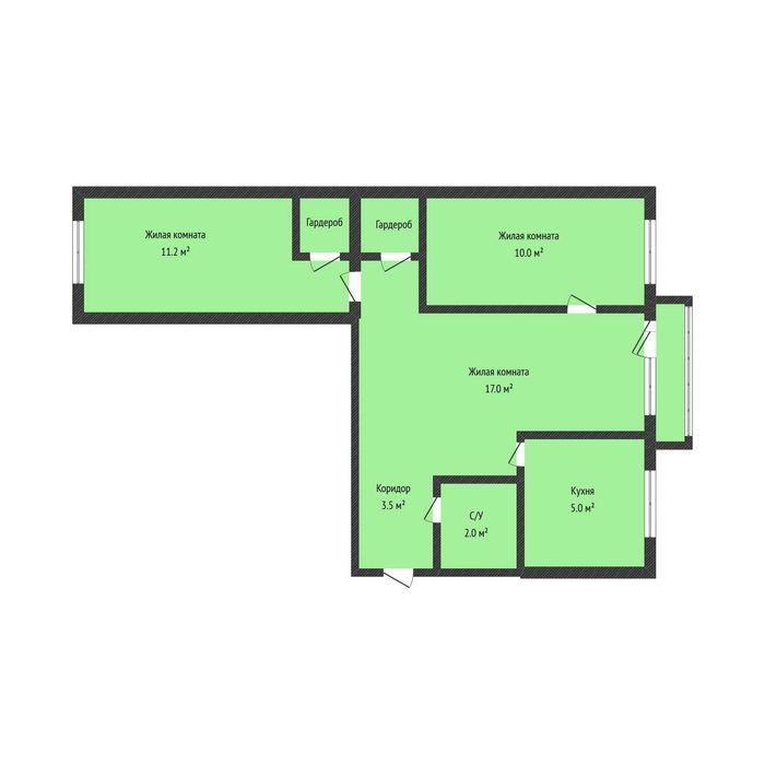 Продажа 3-комнатной квартиры