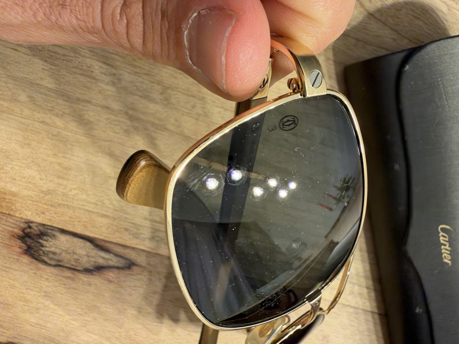 Cartier Santos Dumot WOOD FRAMES
