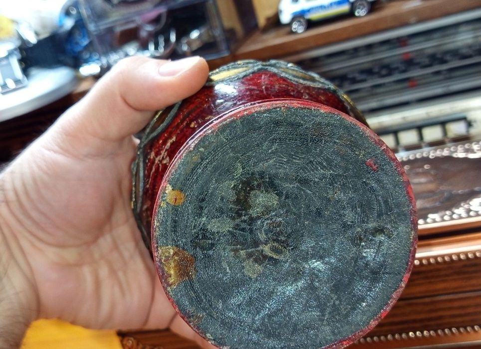 Vas vintage de colecție tibetan vechi