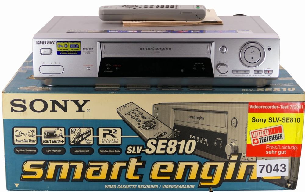 Sony SLV-SE810 video VHS nou