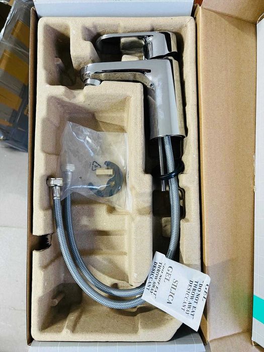 Baterie hansgrohe Vernis Blend cu înălțimea gura de scurgere de 100 mm