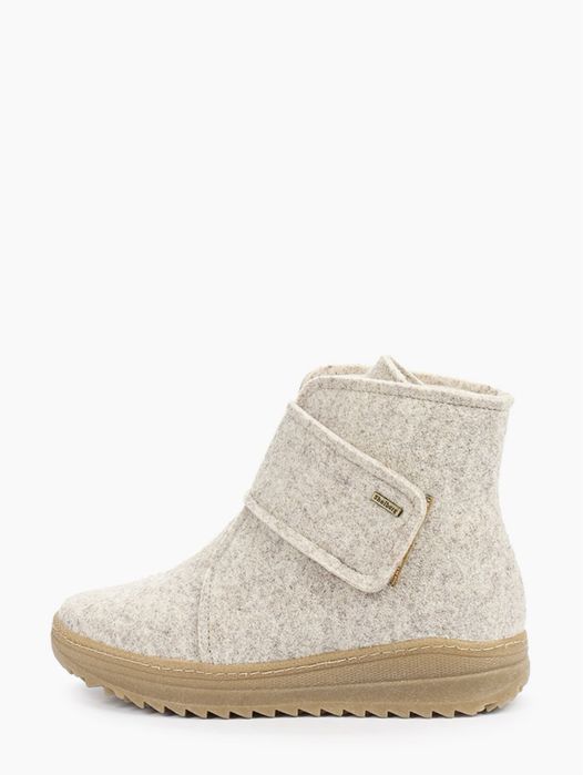 Ботинки зимние.Валенки женские короткие бежевые