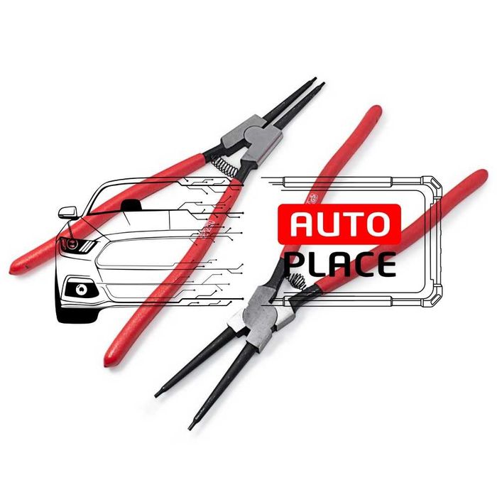 Комплект зегер клещи 12” 4 части ForceKraft