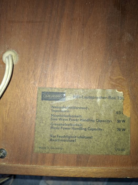 Boxe GRUNDIG.stare buna