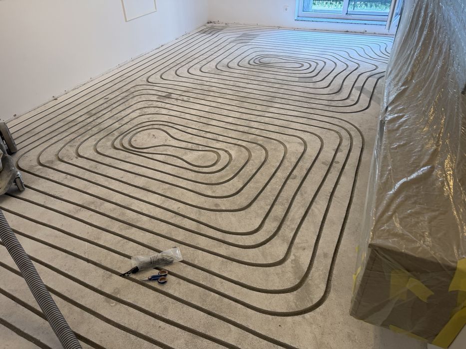 Incalzire in pardoseala prin canelare fara inaltare