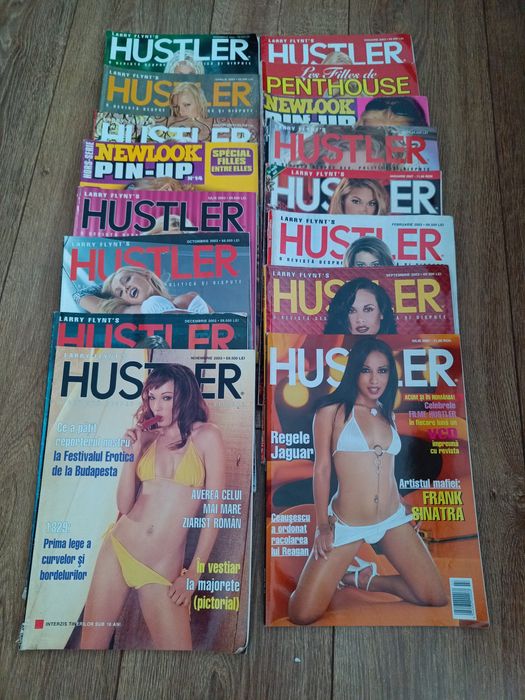 Lot reviste vechi Hustler