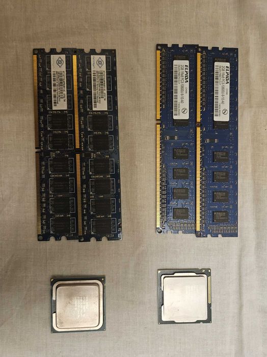 Продавам процесори и Ram памет