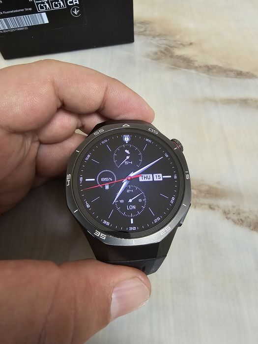 Huawei Watch GT5 Pro 46mm Black Rubber (Като НОВ)
