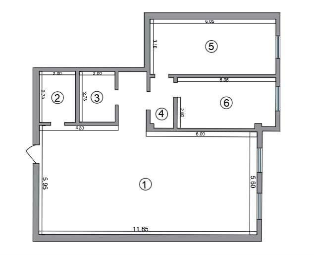 3в4/2/7 122м2 жк УЮТ ялангач цена 1.000 за м2 с КАДАСТРОМ