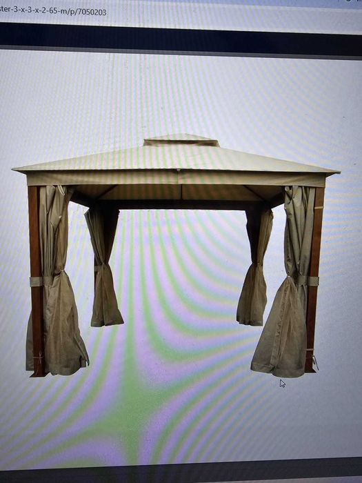 Pavilion Foisor metalic de Gradina Folosit Dedeman fara acoperis Mega Pret