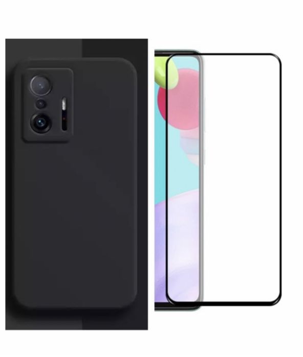 Husa SQUAD + Folie Sticla Xiaomi Redmi 11T/12/13 PRO 13C 13T 14C