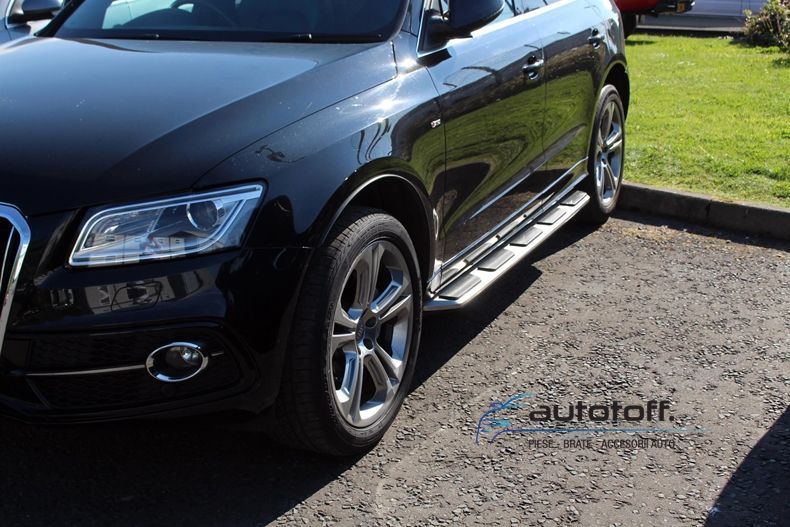 Praguri Audi Q5 8R (2008+) din aluminiu